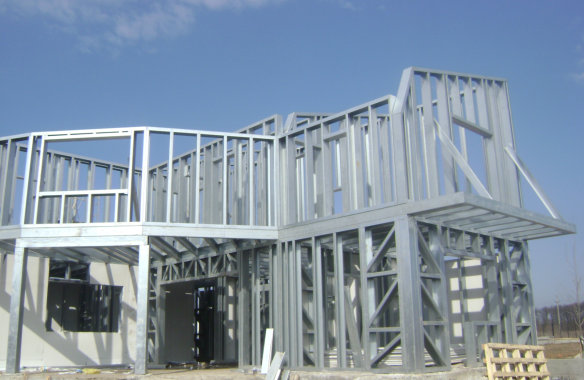 Brăneşti 1 House|Steel frame