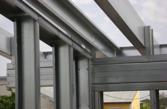 Tibi House|Roof structure detail